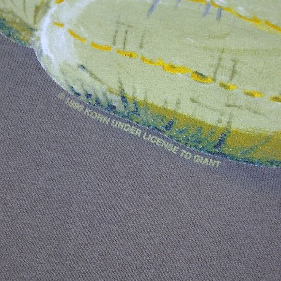 Vintage Korn 1999 Brown Korn Graphic T-Shirt - Picture 5 of 7